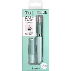 TUZU ADJUST 万年筆 セルフパッケージ グリーン B（太字） 120541660