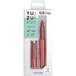 限定 TUZU ボールペン 0.5mm セルフパッケージ レッド 820241130