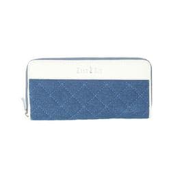 EAST BOY イーストボーイ 長財布 財布 デニムキルトBL ebwalletl EBS-0191