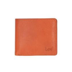 Lee 柔らかゴートレザー二つ折り財布 財布 キャメル les2 les-2