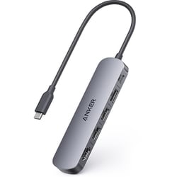 Anker USB-C ハブ 5-in-1 4K HDMI グレー A83570A0