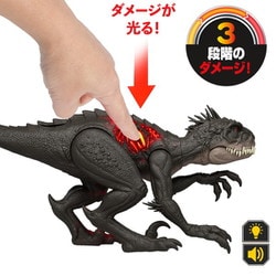 マテル スコーピオスレックス ジュラシックワールド MATTEL ジュラシック・ワールド ダメージ！ひかるスコーピオス