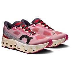 クラウドモンスターハイパー レディース ランニングシューズ Red/Cream US7(24cm) 3WE10123344