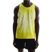 ペース タンク メンズ ランニングウェア シャツ Lime Sサイズ 1MF10022347