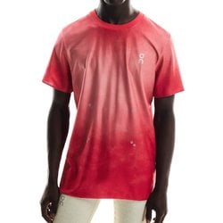 ペース メッシュ T メンズ ランニングウェア シャツ Red XSサイズ 1MF10030672