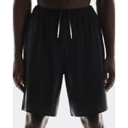 ペース メッシュ ショーツ メンズ ランニングウェア ショートパンツ Black XSサイズ 1MF10060553
