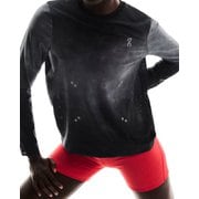 ペース メッシュ ロング T レディース ランニングウェア シャツ Black Sサイズ 1WF11040553