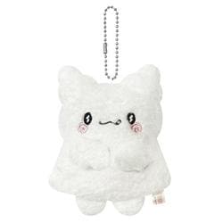 HO-BM-SP はなまるおばけ ふんわり光るシリーズ ボールチェーンマスコット 舌ぺろ