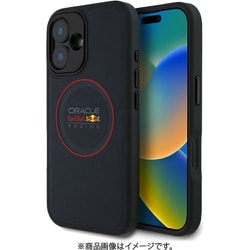 REDBULL RACING iPhone 16用 ケース バックカバー Magsafe充電対応 ネイビー RBHMP16S24PUILVR
