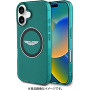 ASTON MARTIN iPhone 16用 TPUケース バックカバー Magsafe充電対応 GREEN ASHMP16SUBKN