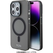 TUMI iPhone 15 Pro用 ケース TPU バックカバー フチ高設計 Magsafe充電対応 クリアブラック TUHMP15LTPLK