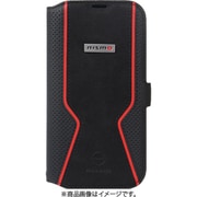 nismo iPhone 16用 Magsafe対応 アルカンターラ&本革 手帳型ケース -nismo OFFICIAL LICENSED ProDUCT - NM-P24-B1