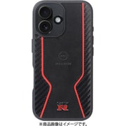 nismo GT-R iPhone 16用 Magsafe対応 アルカンターラ&本革 背面ケース -nismo OFFICIAL LICENSED ProDUCT- NM-P24-C2