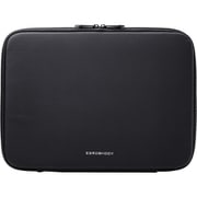 パソコンケース 14インチ PCバッグ 衝撃吸収 コンパクト スリム ダブルファスナー ZEROSHOCK ブラック ZSB-IBTHL14BK