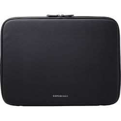 パソコンケース 15.6インチ PCバッグ 衝撃吸収 コンパクト スリムダブルファスナー ZEROSHOCK ブラック ZSB-IBTHL15BK