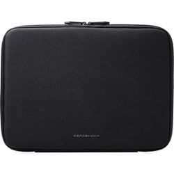 パソコンケース 13.3インチ PCバッグ 衝撃吸収 コンパクト スリム ダブルファスナー 撥水加工 ZEROSHOCK ブラック ZSB-IBTHP13BK