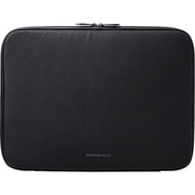 パソコンケース 15.6インチ PCバッグ 衝撃吸収 コンパクト スリムダブルファスナー 撥水加工 ZEROSHOCK ブラック ZSB-IBTHP15BK