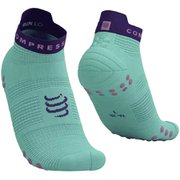 プロ レーシング ソックス V4.0 ラン ロー ユニセックス ランニングウェア ソックス SHELL BLUE/PURPLE（5093） サイズT4（足底：29-31cm） XU00047B