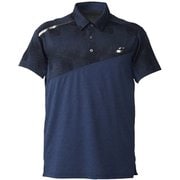 VS SHORT SLEEVE SHIRT メンズ テニス ポロシャツ ネイビー(NV00) XLサイズ BUG5300