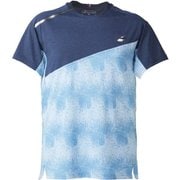 VS SHORT SLEEVE SHIRT メンズ テニス 半袖シャツ ブルー(BL00) Lサイズ BUG5301