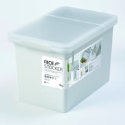S密閉米びつ 6kg WH ホワイト A7513