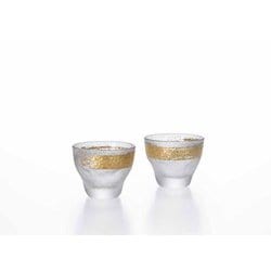 プレミアムニッポンテイスト 金一文字 酒グラスペアセット 各90ml