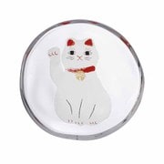 めでたmono 招き猫 豆皿白