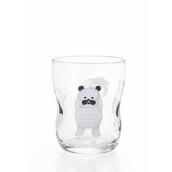 つよいこグラスS パンダ銭湯（こども） 130ml