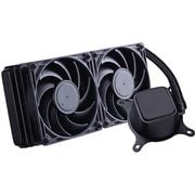 オールインワン水冷CPUクーラー ASETEK製ラジエーター採用 ブラック KURO-AIOWC240/V2