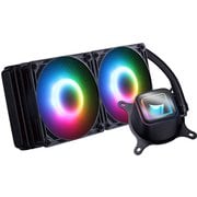 オールインワン水冷CPUクーラー ASETEK製ラジエーター採用 ARGB KURO-AIOWC240L/V2