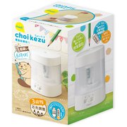 ちょいケズ 電動鉛筆削り 芯先調整付 ホワイト 乾電池・USB両対応 リビガク LV-1924-W