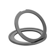 スマホリング ZEROSAFE Circle リングスタンド テープ固定式タイプ マグネット式アクセサリー対応 120度開閉 360度回転 ナチュラル RZSFRS01NL