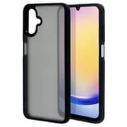 Galaxy A25用 ハイブリッドケース RHINOX ライノックス 衝撃吸収 MIL規格 頑丈 ブラック×フロストブラック 表面硬度2H 8723GA25HABKFB