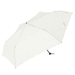 日傘 折りたたみ傘 婦人用 晴雨兼用 グラデーションハートカーボン軽量ミニ55 55cm 手開き式 イージーオープン オフホワイト 18122