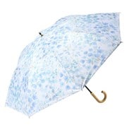 長傘 婦人用 晴雨兼用 遮光シンシア55 55cm 手開き 遮光・遮熱 オフホワイト 24771