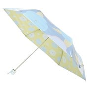 折りたたみ傘 婦人用 晴雨兼用 遮光2サイドピオニーミニ 50cm イージーオープン 遮光・遮熱 グレー 24941