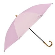 折りたたみ傘 婦人用 晴雨兼用 ピーチドロップ遮光2段ミニ 50cm 手開き 遮光・遮熱 超撥水 ピンク 25025