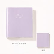 手のひらサイズの日記帳 BREATH DIARY PINK PURPLE(ピンクパープル) GBD-01