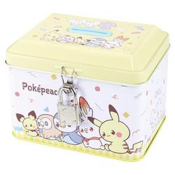 PM-5545295SR ポケットモンスター ポケピース カギ付き缶バンク 整列