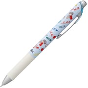 限定 古川紙工×ゲルインキボールペン エナージェル 0.4mm 黒 ブルー軸 BLN74LS-ASC
