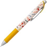 限定 古川紙工×ゲルインキボールペン エナージェル 0.5mm 黒 イエロー軸 BLN75G-ASC