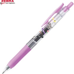 限定 古川紙工×ノック式ジェルボールペン サラサクリップ 0.5 ミルクパープル 黒インク JJ15-SC-MKPU