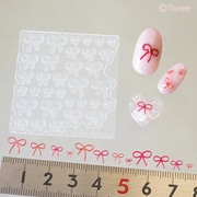 C-864 ソフトモールド Barisupa！Nail＆Resin mold 極薄 リボン（コード） [型取用品]