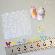 C-865 ソフトモールド Barisupa！Nail＆Resin mold 極薄 蝶々A＆B [型取用品]