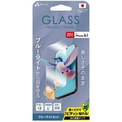 iPhone 16e/14/13/13Pro兼用 ガラスパネル ブルーライトカット VGN-25SE-BL