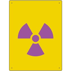 放射能標識 放射能マーク（大） 817-47A