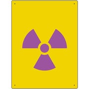 放射能標識 放射能マーク（大） 817-47A
