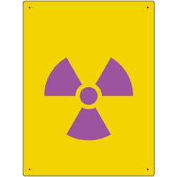 放射能標識 放射能マーク（小） 817-49A