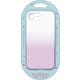 iPhone 16e用 ソフトケース グラデーションカラー グリッター Meliano ペールピンク PM-A25SUCWCGPNL