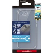 iPhone 16e用 ソフトケース 極限保護 クリア PM-A25SUCTKCR